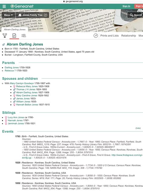 Abram Darling Jones (1795-1868) - Find a Grave Memorial