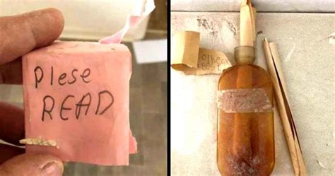 Woman Shocked When Her Secret Notes Are Discovered Hidden Behind ...