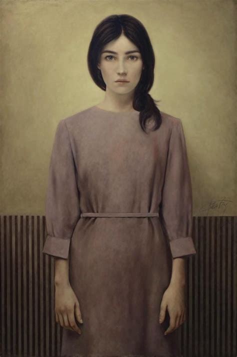 louis treserras contemporary portrait female portrait french