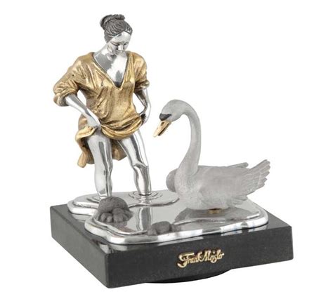 LEDA AND THE SWAN – Frank Meisler – Fine Art Metal Sculptures