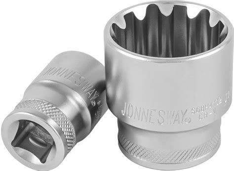 Головка торцевая 1/4"DR, 10 мм, 3/8", E12 Super Tech Jonnesway S68H2110 ...