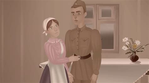 Мультклип на песню "Синий платочек" - YouTube