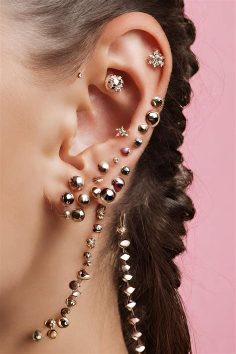 40 Cool Ear Piercing Ideas Generated by AI