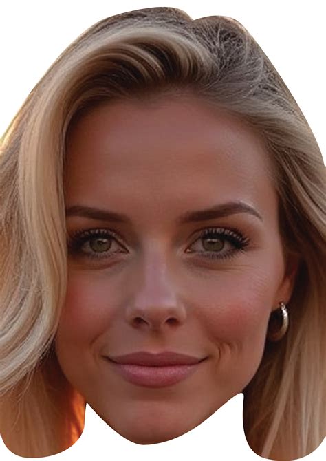 Hailey Welch - Hawk Tuah Celebrity Face Mask Fancy Dress Cardboard Cos