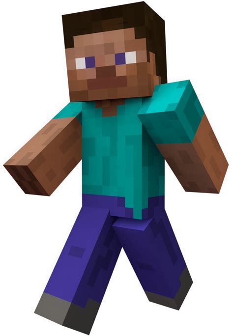 Download Minecraft Steve Character Model | Wallpapers.com