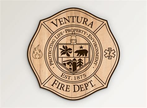 Ventura California Fire Department Emblem SVG Vector Files | Vector911