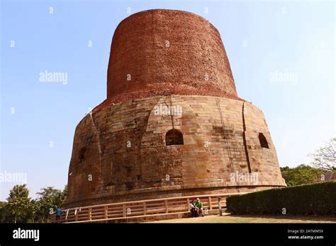 dhamek stupa     famous buddhist stupas located