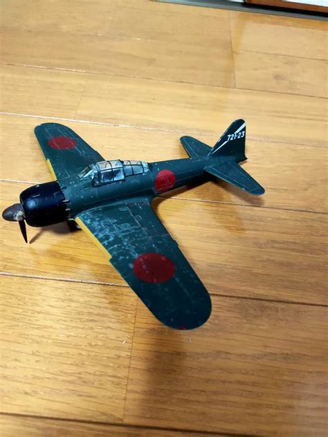 Yahoo!オークション - DeAGoSTINI完成品 古い零式戦闘機 零戦