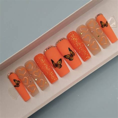 Matte Press on Nails - Etsy