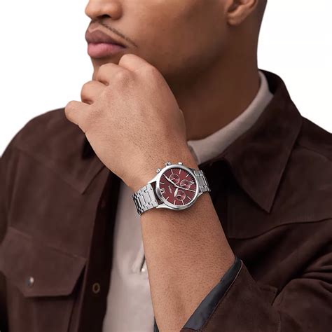 Fossil BQ2804 FENMORE MULTIFUNCTION Stainless Steel 44m - Zegarek.net