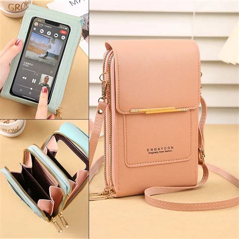 Stylish Multi-Functional Crossbody Bag for Women with Touchscreen Phone ...
