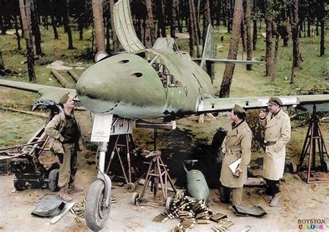 An Me-262 being restocked, circa March 1945 : r/Warthunder