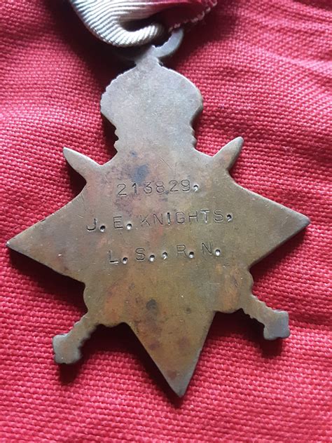 1915 Trio. James Edward Knights. Distinguished Service Medal recipient ...