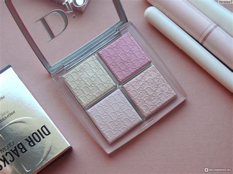 Палетка хайлайтеров Dior BACKSTAGE GLOW FACE PALETTE - «Любимая палетка ...