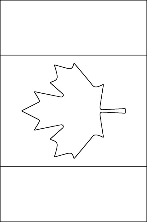 Canadian flag coloring page - Free Printable Coloring Pages | Coloring ...