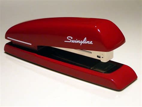 Red Swingline stapler | Iconic movies, Stapler, Swingline stapler