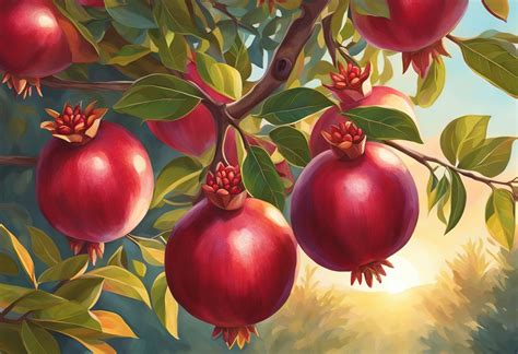 how to know when to pick pomegranate