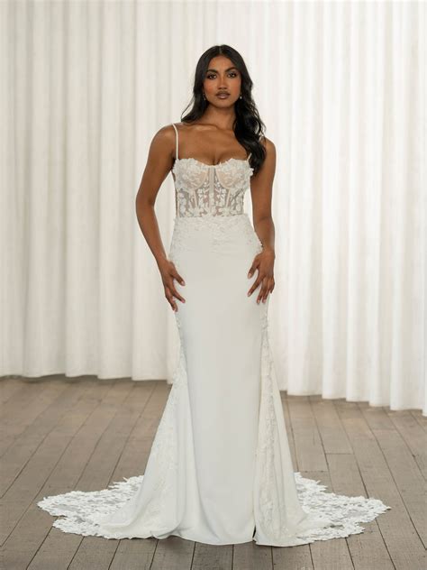 TAYLIN Corset Wedding Dress - Madi Lane Bridal