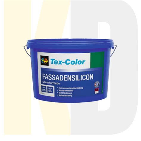 Силиконовая фасадная краска Tex-color Fassadensilicon, 15 литров | kdomu.by