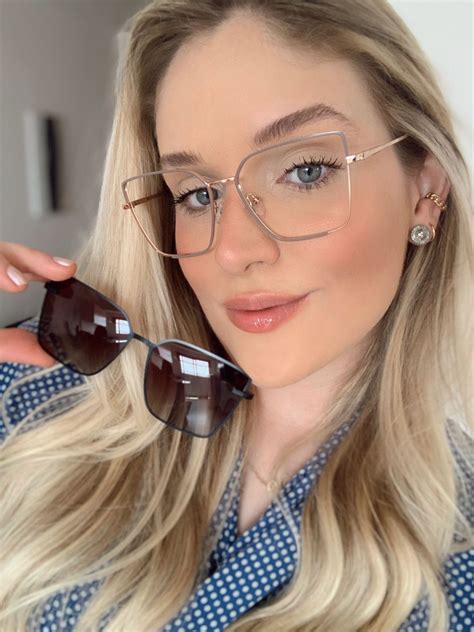 Clipon 2 em 1 Vivian Nude | Óculos Feminino Barato | Óculos de Grau e