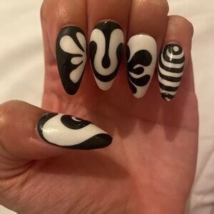 POSTY Post Malone Nails Designer Nails Press-on Nails - Etsy