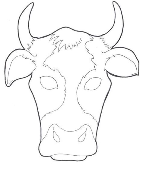 Bull Mask Template Running with the Bulls Spain Hs Country Studies ...