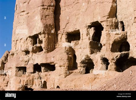 Afghanistan, Bamiyan. During the Buddhist period thousands of caves