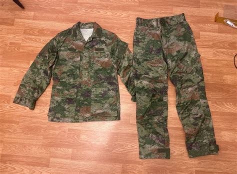 chinese pla type starry sky camo bdu uniform airsoft bazaar