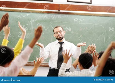 good teacher  classroom stock image image  muslim