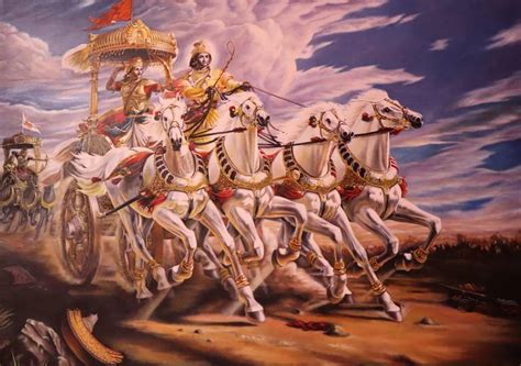 Mahabharata oil painting Painting by Sebastian Joseph | Saatchi Art