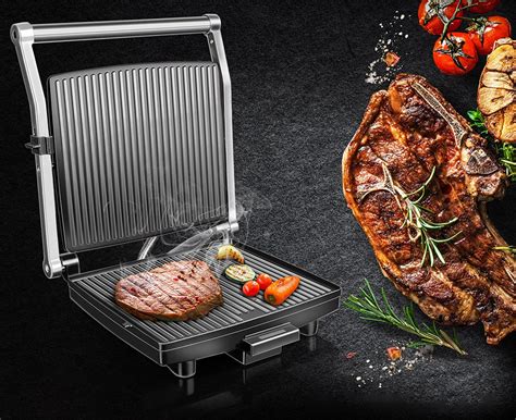 Обзор бюджетного контактного гриля Redmond SteakMaster RGM-M800 с ...