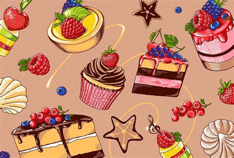 Фон для кондитерских изделий - фото и картинки abrakadabra.fun