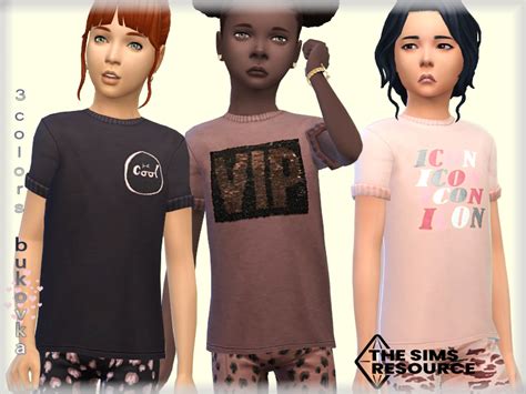 Футболка Shirt Vip Симс 4