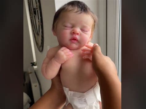 WATCH: Video of baby doll looks creepily real on TikTok
