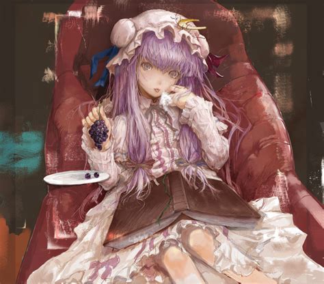 Фото Пачули Нолидж / Patchouli Knowledge из игры Touhou Project ...
