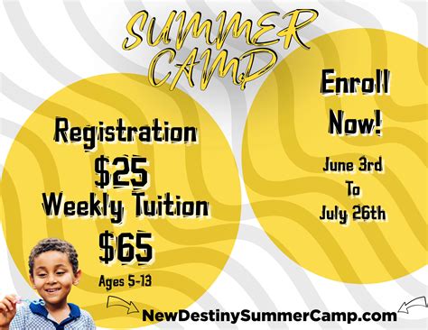 New Destiny Summer Camp..NOW ACCEPTING REGISTRATIONS! | Christ Worship