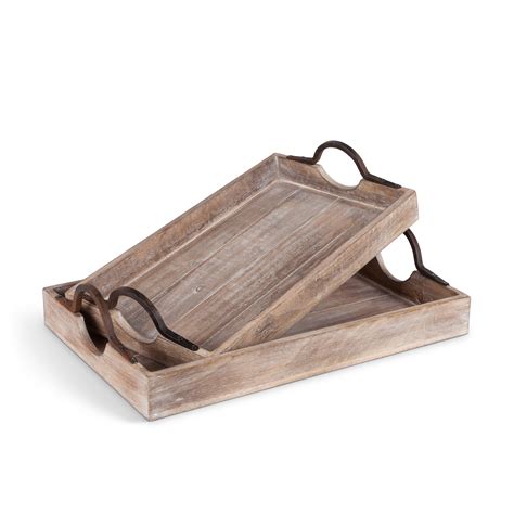 home depot wooden trays 10