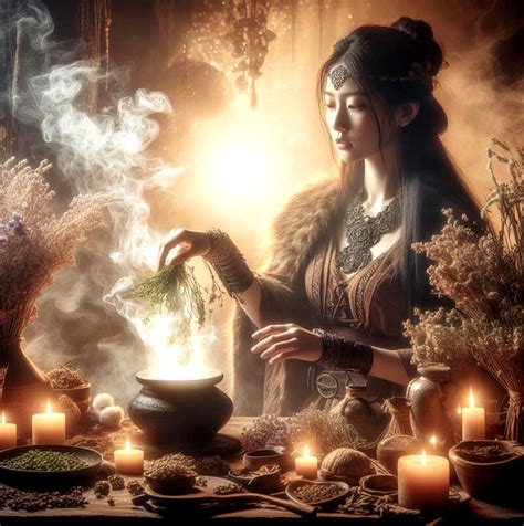 Download Shaman, Magic Potion, Cauldron. Royalty-Free Stock ...
