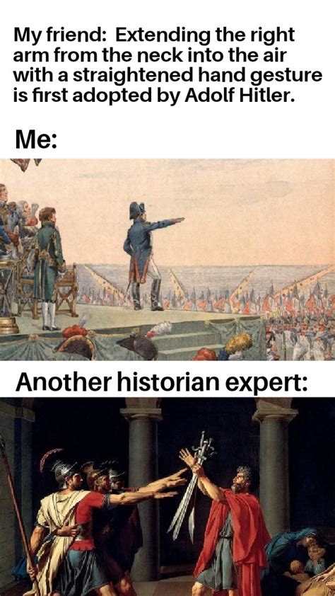 Bellamy salute is getting torpid : r/HistoryMemes