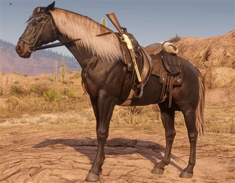 I tried recreating the war horse from RDR1 with the seal brown dutch ...