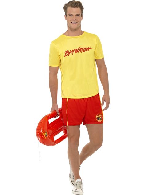 Baywatch Mens Lifeguard Costume - Miss Kitty's Costumes