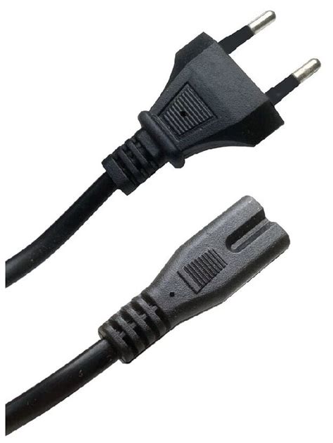 Кабель питания для ноутбука 2 pin белый — купить по низкой цене на ...