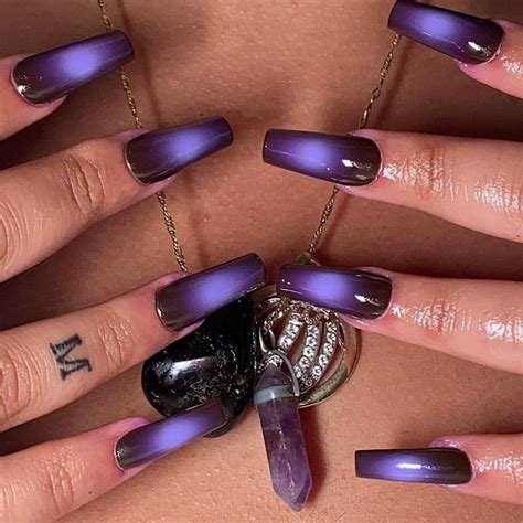 18 Purple Nail Art Designs, From Violet Chrome To Lilac Croc Print