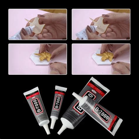 B7000 Glue 15ml Industrial Strength Super Adhesive Clear Liquid B 7000 ...