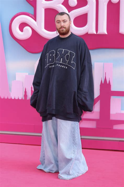 Sam Smith's Oversize Outfit Is So Wrong For the "Barbie" Press Tour, It ...