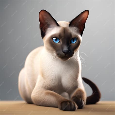 Capturar la esencia de los gatos siameses características de la raza
