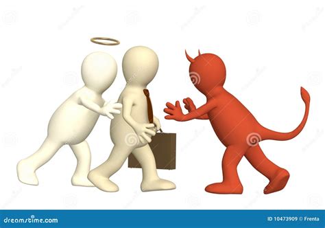 Conflict stock illustration. Illustration of moral, evil - 10473909