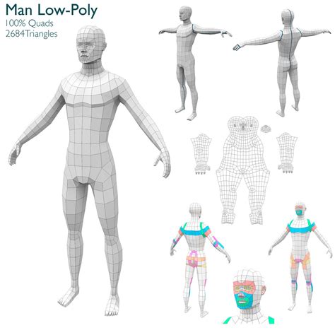 ArtStation - Library of 60 Base Meshes | Resources