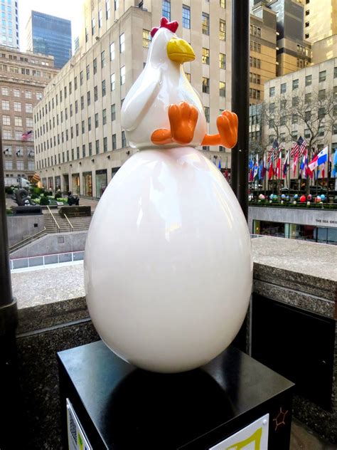 Big Apple Secrets: Rockefeller Center :Big Egg Hunt 2014 is over.