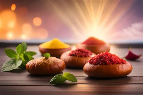premium photo   flavors  food   table